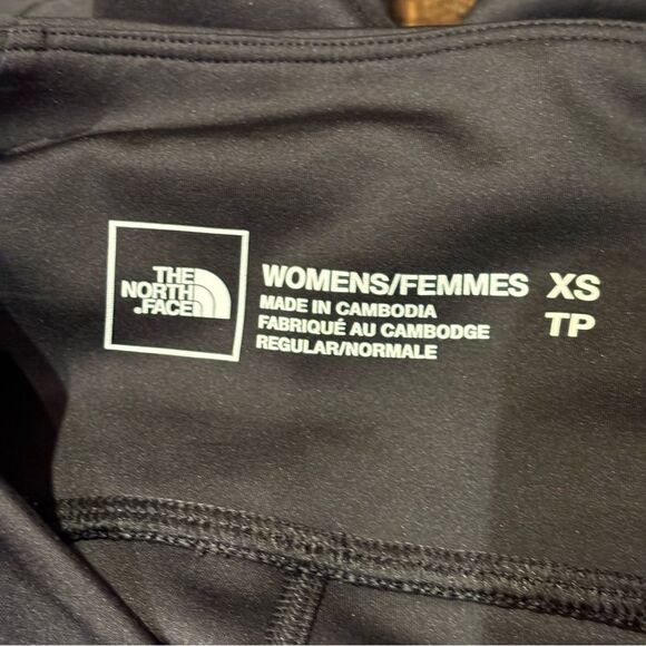 NWT The North Face Women's Size XS Cloud Roll Tights High Rise Black - Picture 6 of 8
